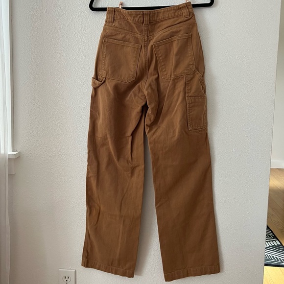 ARITZIA- TNA Greenwich Pants - Tan- 00 - Picture 2 of 2
